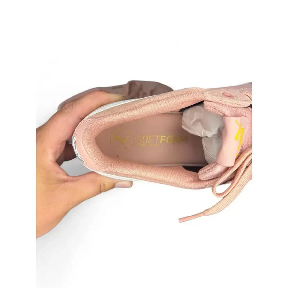 Puma Women's Vikky v3 Pink Suede Casual Shoes Sneakers Size 5.5 - Picture 5 of 7